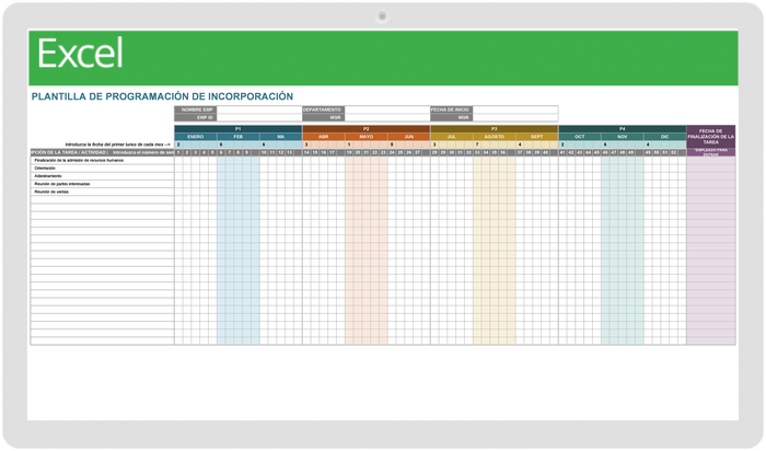 HORARIO DE INGRESO