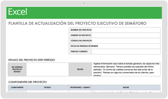 Plantilla de proyecto ejecutivo de semáforo